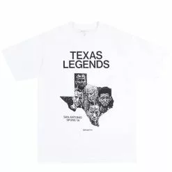Full Court Press TEXAS LEGENDS TEE WHITE