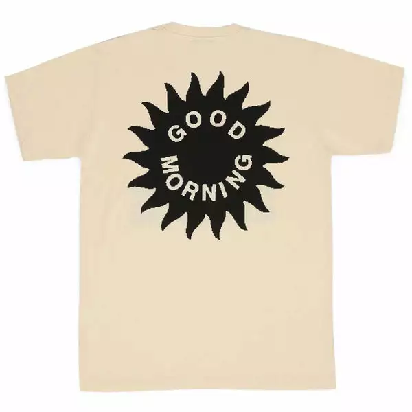 Good Morning Tapes ALL WELCOME GARDEN SS TEE NATURAL 4 Good Morning Tapes ALL WELCOME GARDEN SS TEE NATURAL - Image 2