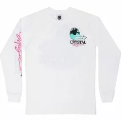 Good Morning Tapes CRYSTAL MAGIC LS TEE WHITE