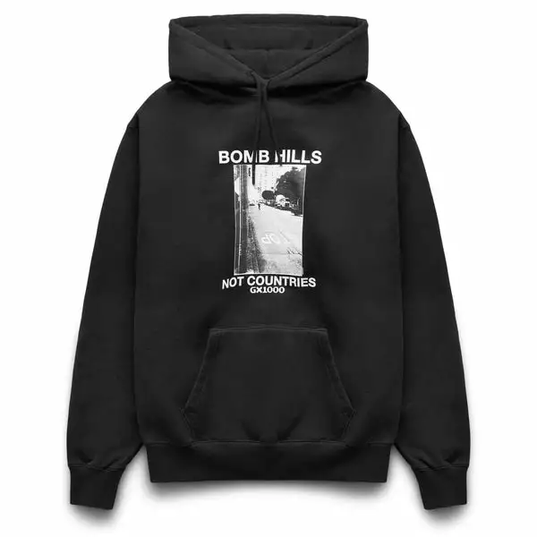 GX1000 BOMB HILLS HOODIE BLACK 3 GX1000 BOMB HILLS HOODIE BLACK