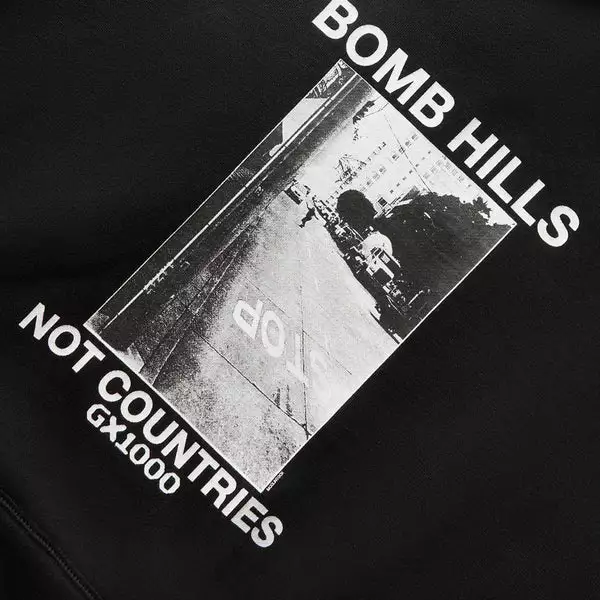 GX1000 BOMB HILLS HOODIE BLACK 5 GX1000 BOMB HILLS HOODIE BLACK - Image 3