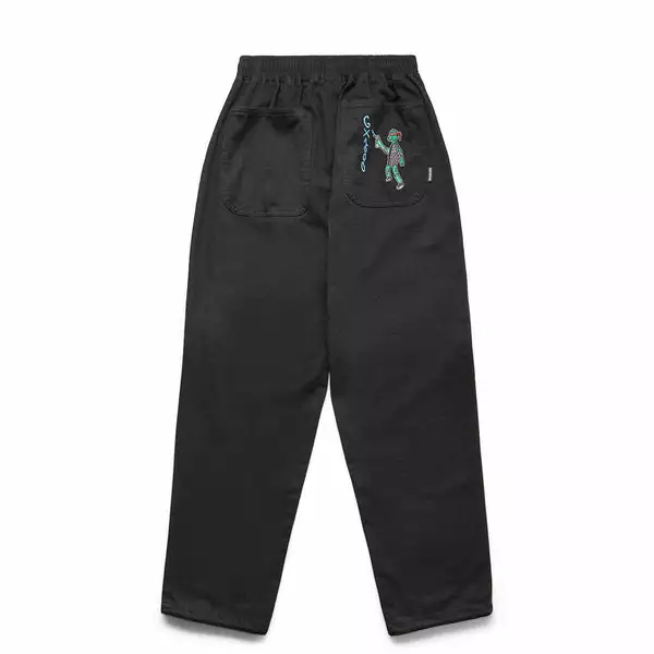 GX1000 SPRAY PAINT PANTS BLACK 4 GX1000 SPRAY PAINT PANTS BLACK - Image 2