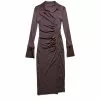 Helmut Lang ASYMMETRIC SHIRT DRESS FIG - UNV -Bottoms Sales Store helmutlangASYMSHIRTDRESS.LTFIG UNVXSM06HW601 1 grande