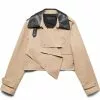 Helmut Lang CROPPED TRENCH SANDSTORM - E9F -Bottoms Sales Store helmutlangCROPPEDTRENCH.COTTOSANDSTORM E9FSM06HW102 1 grande