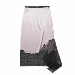 Helmut Lang LACE SKIRT WISTERIA - QD9