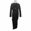 Helmut Lang LONG-SLEEVE HALTER DRESS BASALT BLACK - YVM -Bottoms Sales Store helmutlangLSHALTERDRESS.DRYBASALTBLACK YVMXSM06HW603 1 grande