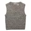 Helmut Lang KNIT SWEATER VEST CAMEL MOULINE - 0XH -Bottoms Sales Store helmutlangMOULINEVEST.MIXCAMELMOULINE 0XHXSM06HW708 1 grande