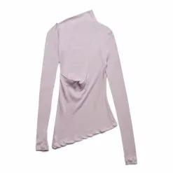Helmut Lang RIB ASYM LS.BASE DOU WISTERIA - QD9