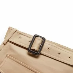 Helmut Lang TRENCH SKIRT SANDSTORM - E9F -Bottoms Sales Store helmutlangTRENCHSKIRT.COTTONSANDSTORM E9F0M06HW301 3 grande