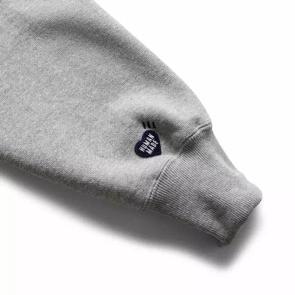 Human Made PIZZA HOODIE #1 GRAY 6 Human Made PIZZA HOODIE #1 GRAY - Image 4