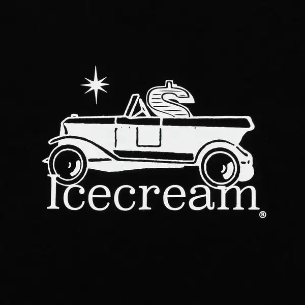 ICECREAM GATSBY SS TEE BLACK 5 ICECREAM GATSBY SS TEE BLACK - Image 3