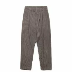 Homme Plissé Issey Miyake HEATHER PLEATS PANTS GRAY