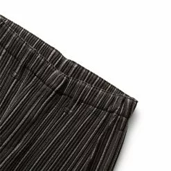 Homme Plissé Issey Miyake TWEED PLEATS BLACK STRIPE -Bottoms Sales Store isseymiyakeTWEEDPLEATSBLACKSTRIPE1HP28FF307 4 grande