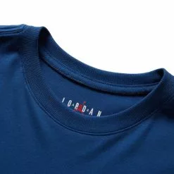 Air Jordan ESSENTIAL TEE FRENCH BLUE/TAXI/WHITE [493] -Bottoms Sales Store jordanESSENTIALTEEFRENCHBLUETAXIWHITESDQ7376 493 3 grande