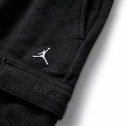 Air Jordan FLEECE WINTER TROUSERS BLACK [010] -Bottoms Sales Store jordanFLEECEWINTERTROUSERSBLACKMDV1567 010 3 grande