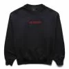 WOMEN'S AIR JORDAN CREWNECK BLACK/GYM RED [010] -Bottoms Sales Store jordanWAIRJORDANCREWNECKBLACKGYMREDXSDQ4649 010 1 grande