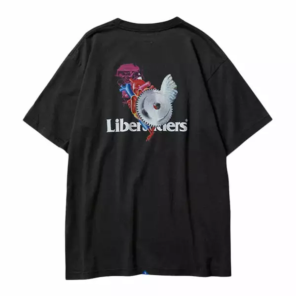 Liberaiders COLLAGE TEE BLACK 4 Liberaiders COLLAGE TEE BLACK - Image 2