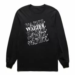 Maharishi ANDY WARHOL AIRBORNE L/S T-SHIRT BLACK