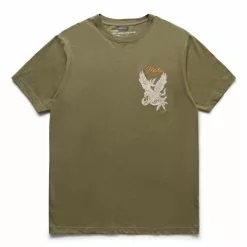 Maharishi EAGLE VS. SNAKE T-SHIRT OLIVE
