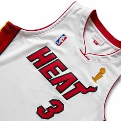 Mitchell & Ness MIAMI HEAT FINALS JERSEY WHITE -Bottoms Sales Store mitchell nessMIAMIHEATFINALSJERSEYWHITELAJY44169 MHE05DWAWHIT 4 grande