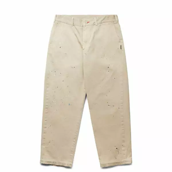 Neighborhood PAINTED PANT BEIGE 3 Neighborhood PAINTED PANT BEIGE