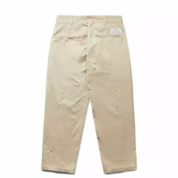 Neighborhood PAINTED PANT BEIGE 4 Neighborhood PAINTED PANT BEIGE - Image 2