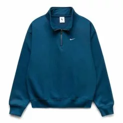Nike SOLO SWOOSH HALF ZIP VALARIAN BLUE/WHITE [460]