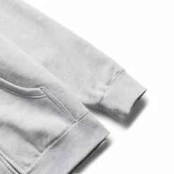 Pleasures HST ZIP HOODIE HEATHER GREY 9 Pleasures HST ZIP HOODIE HEATHER GREY -Bottoms Sales Store pleasuresHSTZIPHOODIEHEATHERGREYSP22W051 3 grande