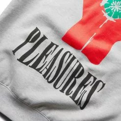 Pleasures HST ZIP HOODIE HEATHER GREY 11 Pleasures HST ZIP HOODIE HEATHER GREY -Bottoms Sales Store pleasuresHSTZIPHOODIEHEATHERGREYSP22W051 5 grande
