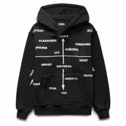 Pleasures HYSTERIA HOODIE BLACK