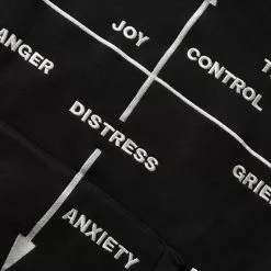 Pleasures HYSTERIA HOODIE BLACK 8 Pleasures HYSTERIA HOODIE BLACK -Bottoms Sales Store pleasuresHYSTERIAHOODIEBLACKSP22W017 3 grande