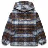 Pleasures MACHINIST PONCHO HOODY BROWN/BLUE 2 Pleasures MACHINIST PONCHO HOODY BROWN/BLUE -Bottoms Sales Store pleasuresMACHINISTPONCHOHOODYBROWNBLUESP22W012 1 grande