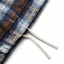 Pleasures MACHINIST PONCHO HOODY BROWN/BLUE 9 Pleasures MACHINIST PONCHO HOODY BROWN/BLUE -Bottoms Sales Store pleasuresMACHINISTPONCHOHOODYBROWNBLUESP22W012 4 grande