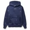 Pleasures SAFETY PIN HOODIE NAVY 1 Pleasures SAFETY PIN HOODIE NAVY -Bottoms Sales Store pleasuresSAFETYPINHOODIENAVYSP22W018 1 grande
