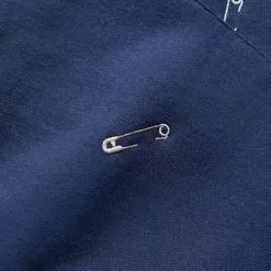 Pleasures SAFETY PIN HOODIE NAVY 9 Pleasures SAFETY PIN HOODIE NAVY -Bottoms Sales Store pleasuresSAFETYPINHOODIENAVYSP22W018 4 grande