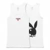 Pleasures X PLAYBOY TANK TOP (2 PACK) WHITE -Bottoms Sales Store pleasuresXPLAYBOYTANKTOP 2PACK WHITESP22PB031 WHITE 1 grande