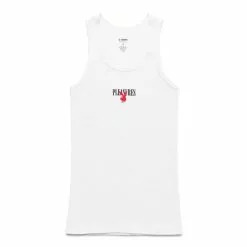 Pleasures X PLAYBOY TANK TOP (2 PACK) WHITE -Bottoms Sales Store pleasuresXPLAYBOYTANKTOP 2PACK WHITESP22PB031 WHITE 2 grande