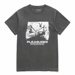 Pleasures X PLAYBOY TOUGH WASHED T-SHIRT BLACK