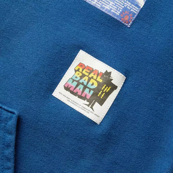 Real Bad Man LOTTA TYVEK HOODIE NAVY TIE DYE 5 Real Bad Man LOTTA TYVEK HOODIE NAVY TIE DYE - Image 3