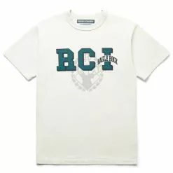 Reese Cooper COLLEGIATE T-SHIRT VINTAGE WHITE