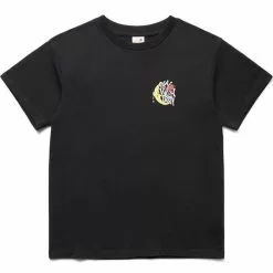 Sky High Farm Workwear PERENNIAL WILL SHELDON PRINT SS TEE KNIT BLACK