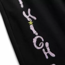 Sky High Farm Workwear PERENNIAL WILL SHELDON PRINT SWEATPANTS BLACK -Bottoms Sales Store skyhighfarmPERENNIALWILLSHELDONPRINTSWEATPANTSBLACKSSHF02P032 4 grande