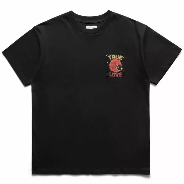 Sky High Farm Workwear TRUE LOVE T-SHIRT KNIT BLACK 3 Sky High Farm Workwear TRUE LOVE T-SHIRT KNIT BLACK