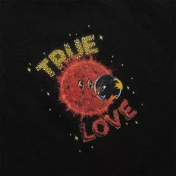 Sky High Farm Workwear TRUE LOVE T-SHIRT KNIT BLACK 8 Sky High Farm Workwear TRUE LOVE T-SHIRT KNIT BLACK -Bottoms Sales Store skyhighfarmTRUELOVETSHIRTKNITBLACKSSHF01T001 3 grande