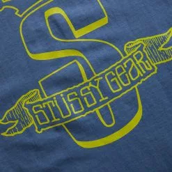 Stüssy GEAR BANNER TEE MIDNIGHT -Bottoms Sales Store stussyGEARBANNERTEEMIDNIGHTL1904797 4 grande