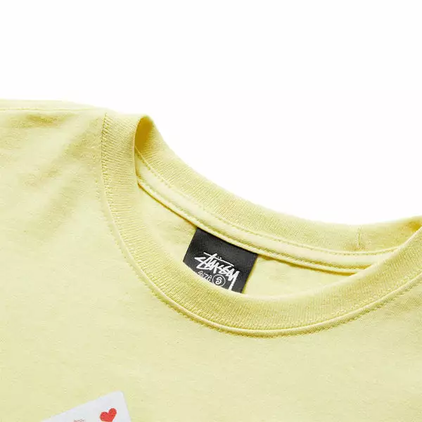 Stüssy HOUSE OF CARDS TEE YELLOW 5 Stüssy HOUSE OF CARDS TEE YELLOW - Image 3
