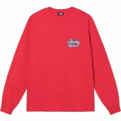 Stüssy SLUGGER LS TEE RED