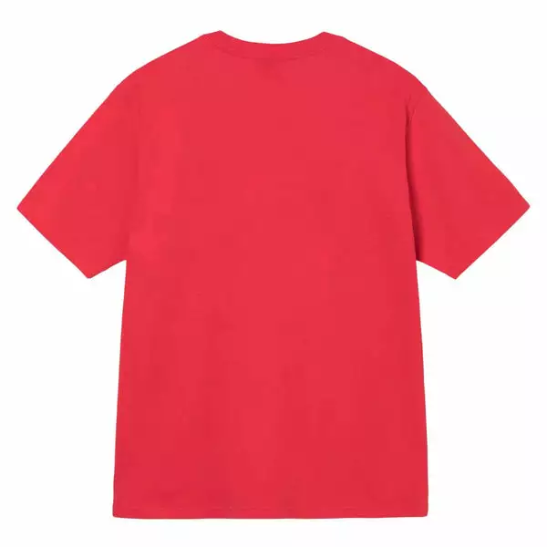 Stüssy SPLIT OVAL TEE RED 4 Stüssy SPLIT OVAL TEE RED - Image 2