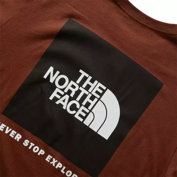The North Face BOX NSE LONG SLEEVE T-SHIRT DARK OAK/TNF BLACK 6 The North Face BOX NSE LONG SLEEVE T-SHIRT DARK OAK/TNF BLACK - Image 4