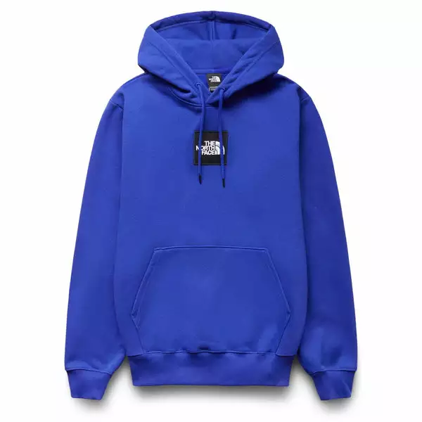 The North Face HEAVYWEIGHT BOX PULLOVER HOOD LAPIS BLUE 3 The North Face HEAVYWEIGHT BOX PULLOVER HOOD LAPIS BLUE